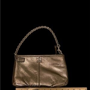 Coach metallic purse